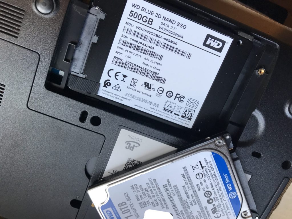 起動に2分10秒かかっていたPCがSSDに交換で〇〇秒で起動するようになり